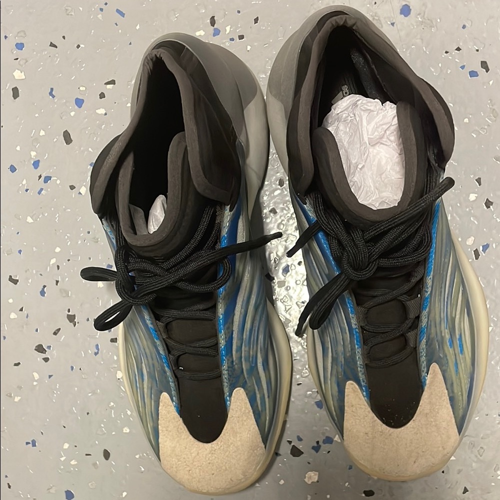 Stylish Blue and Black Sneakers